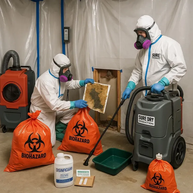 Contaminated Water Handling Protocols process in Audubon Park, KY
