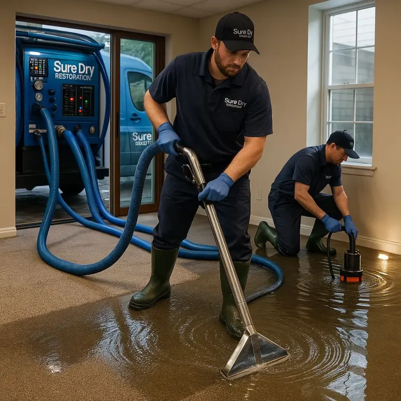 Water Extraction and Removal process in Audubon Park, KY